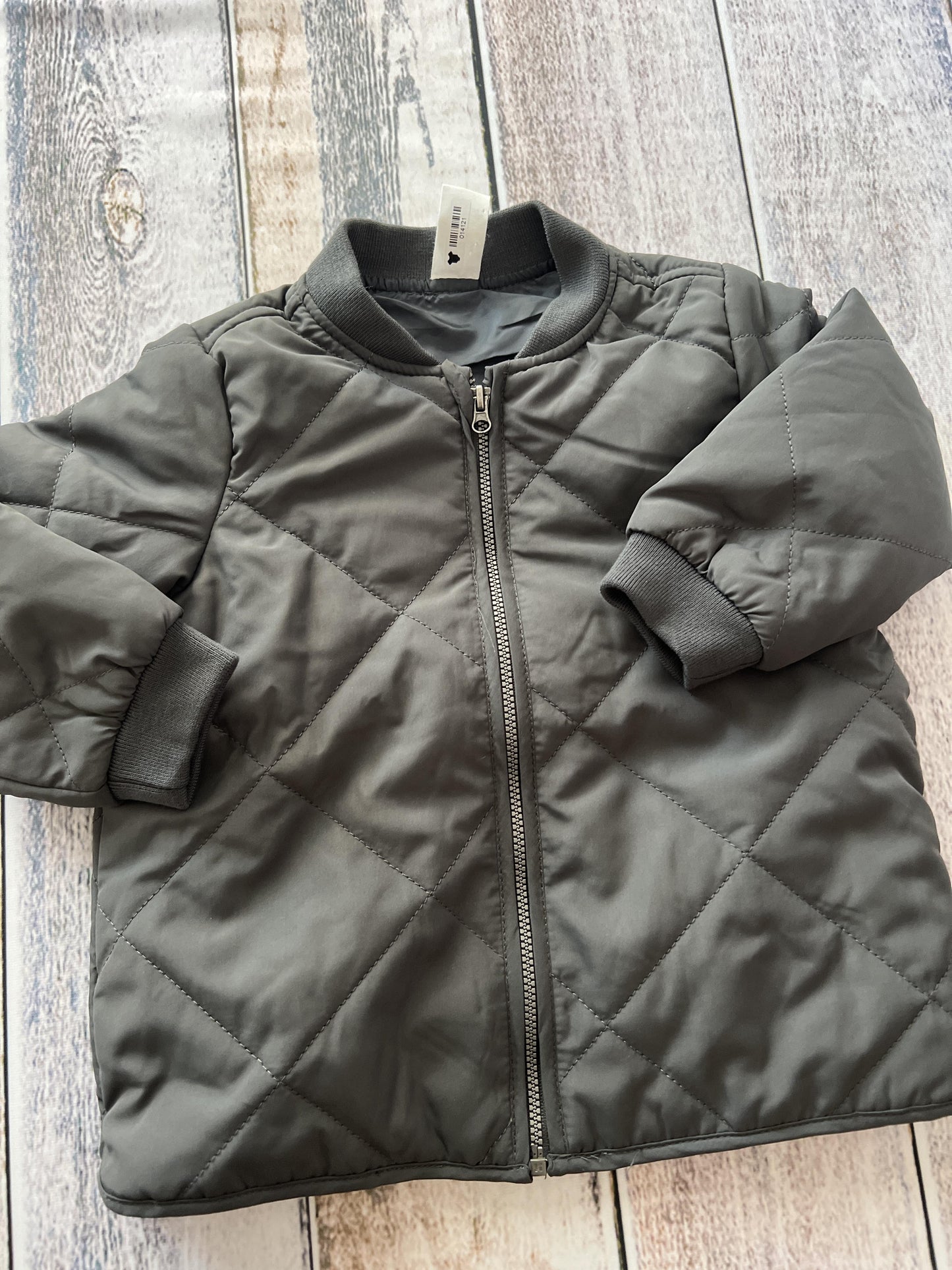 H&M Boys Grey Jacket Size: 12-18 months Grey