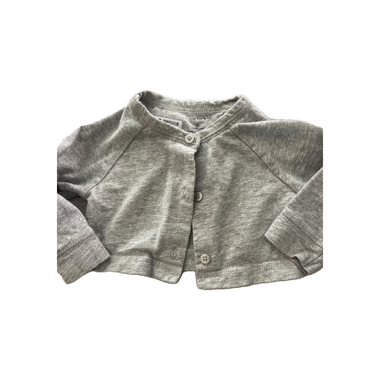 Carters Girls Grey Sweater Size: 6 months Grey