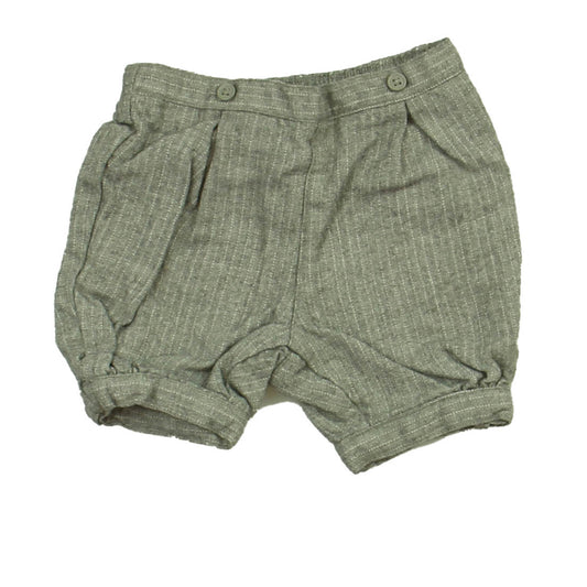 Janie and Jack Boys Grey Shorts Size: 0-3 Months Grey