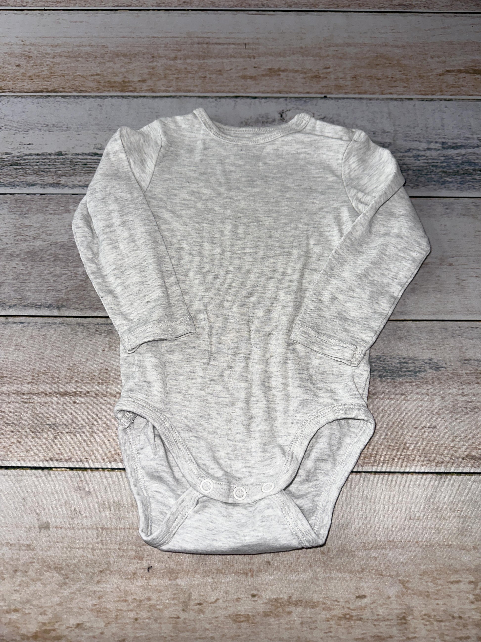 H&M Unisex Grey Onesie Size: 12 months Grey