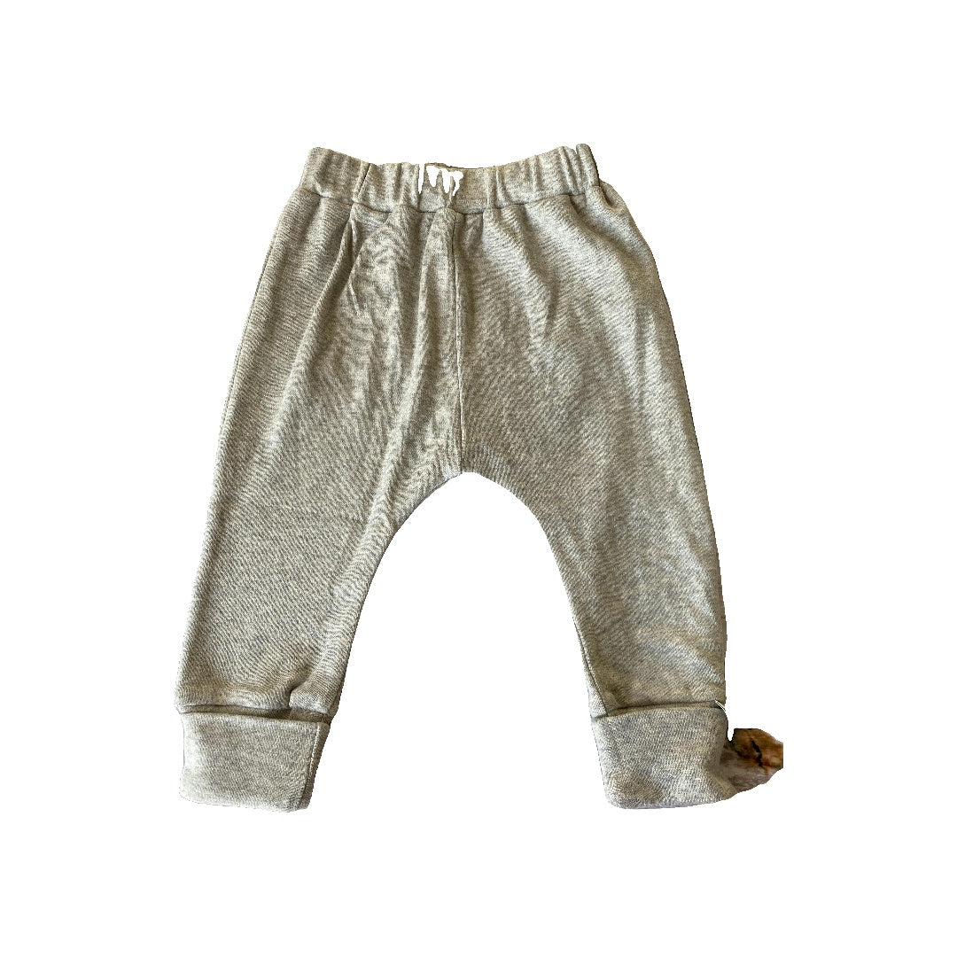 Finn + Emma Unisex Grey Pants Size: 6-9 months Grey