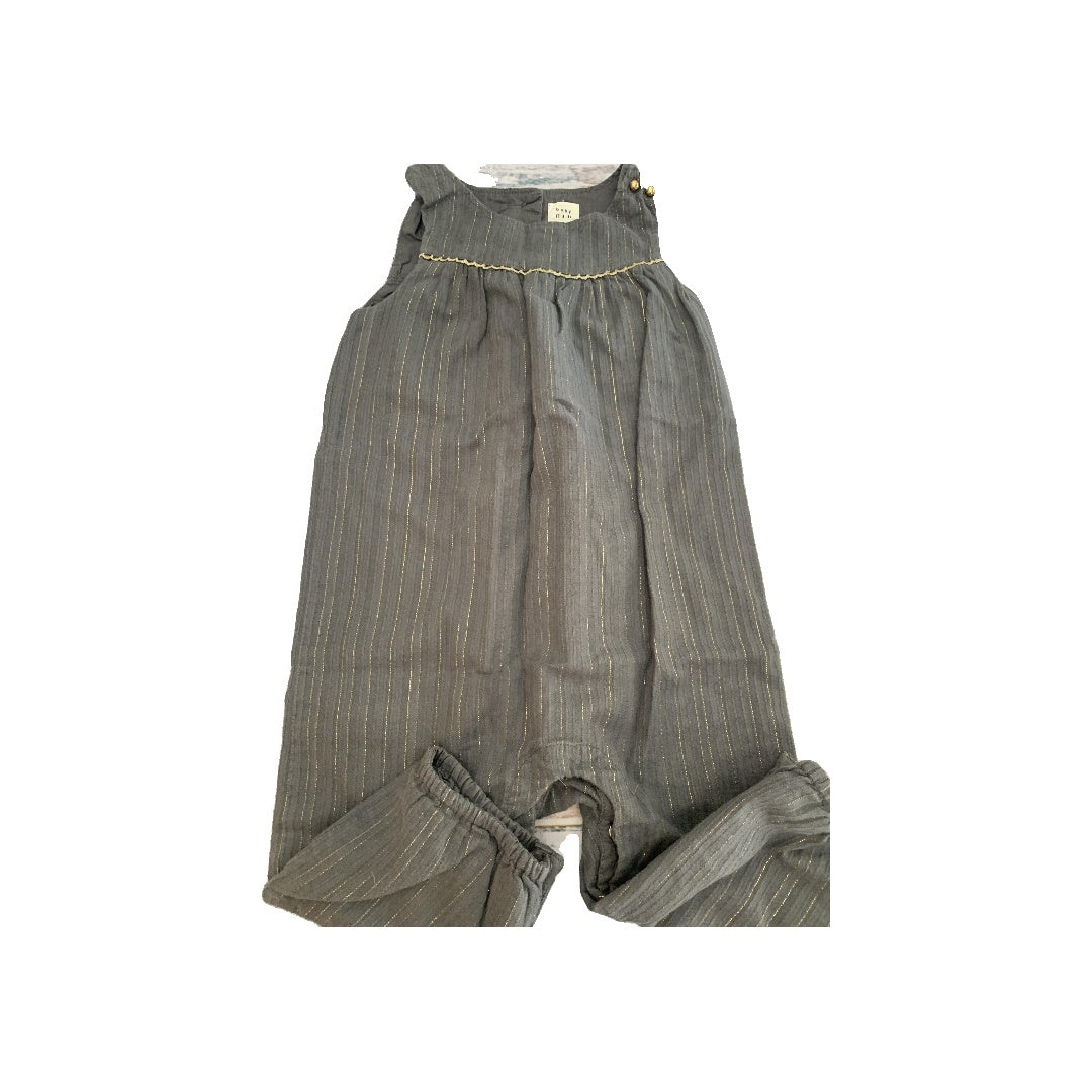 Gap Girls Grey Romper Size: 12-18 months Grey