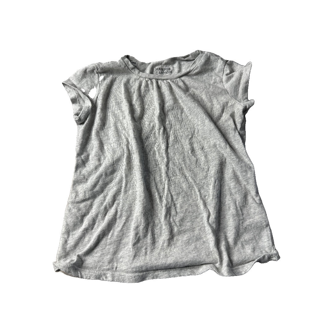 Harper Canyon Girls Grey T-Shirt Size: 5 Grey
