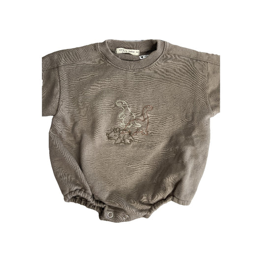 Anggo bebe Unisex Grey Sweater Size: 6 months Grey