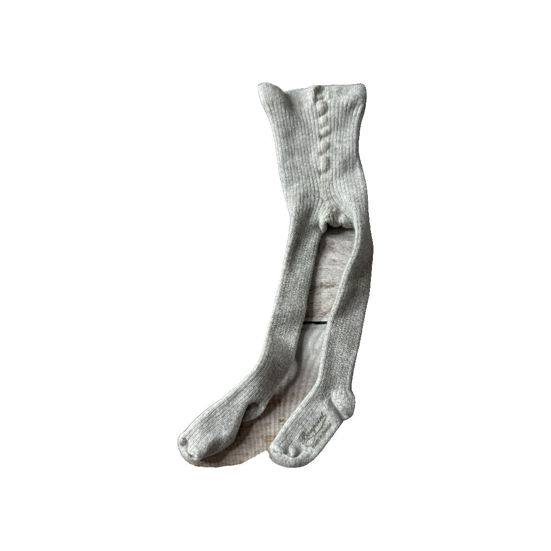 Girls Grey Leggings Size: 3 months Grey