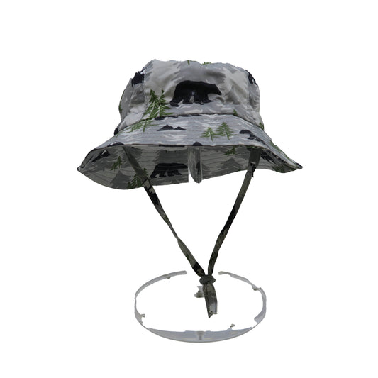 Jan & Jul Boys Grey Sun Hat Size: 6-12 Months Grey