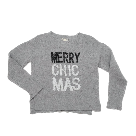 Tucker & Tate Girls Grey Sweater Size: 8-10 Years Grey