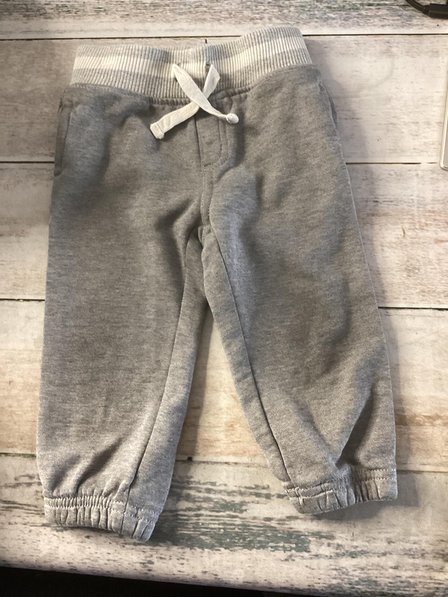 Crazy 8 Unisex Grey Athletic Pants Size: 12-18 months Grey