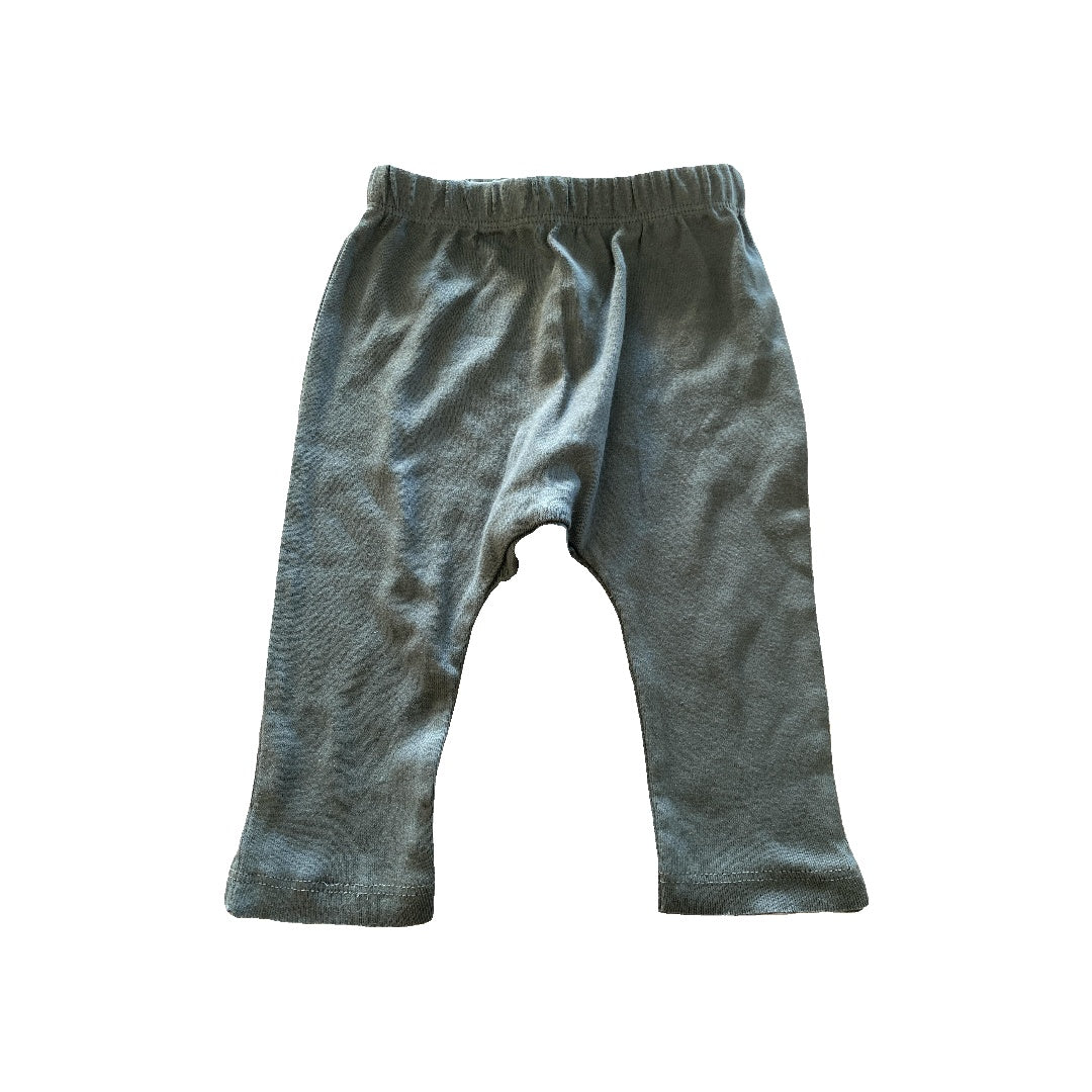 Honest co Unisex Grey Pants Size: 3-6 months Grey