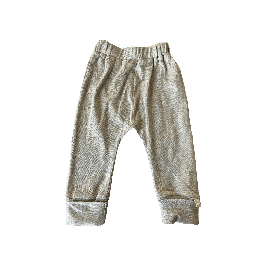 Finn + Emma Unisex Grey Pants Size: 9-12 Months Grey