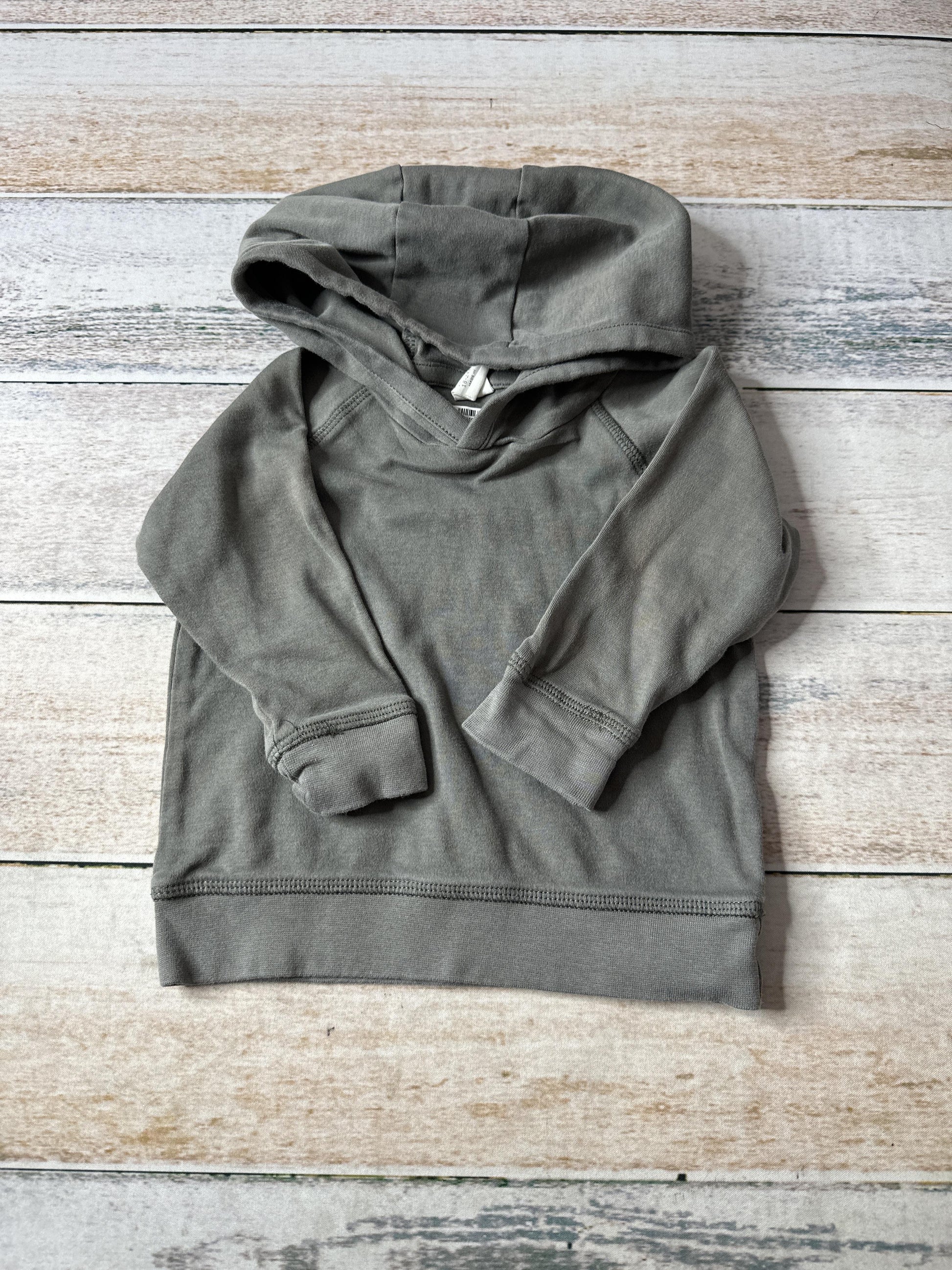 Colored Organics Unisex Grey Sweater Size: 18-24 months Grey