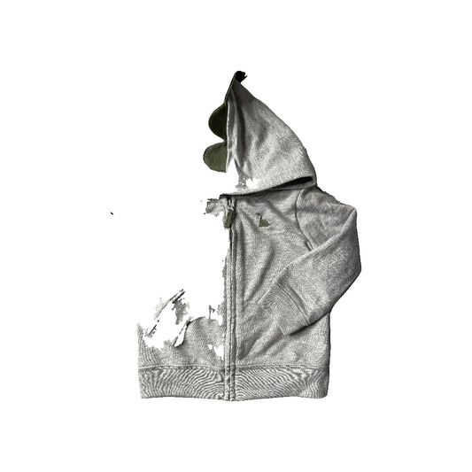 Carters Unisex Grey Hoodie Size: 12 months Grey