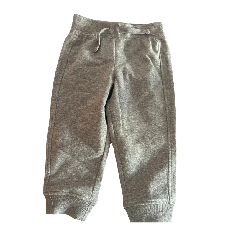 Primary Unisex Grey Casual Pants Size: 12-18 months Grey
