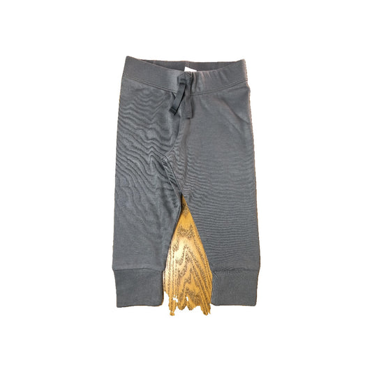 Colored Organics Unisex Grey Pants Size: 6-12 months Grey