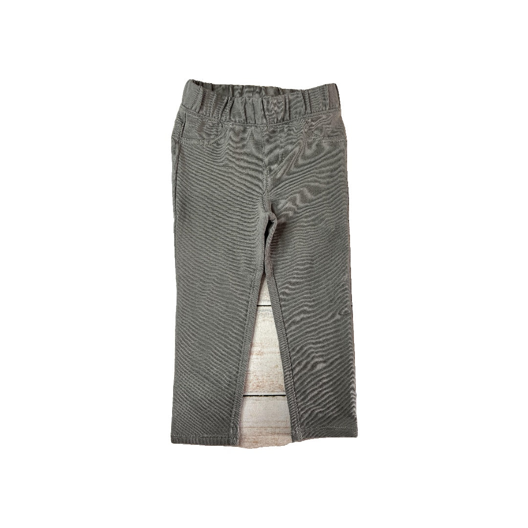 Cat & Jack Girls Grey Pants Size: 2T Grey