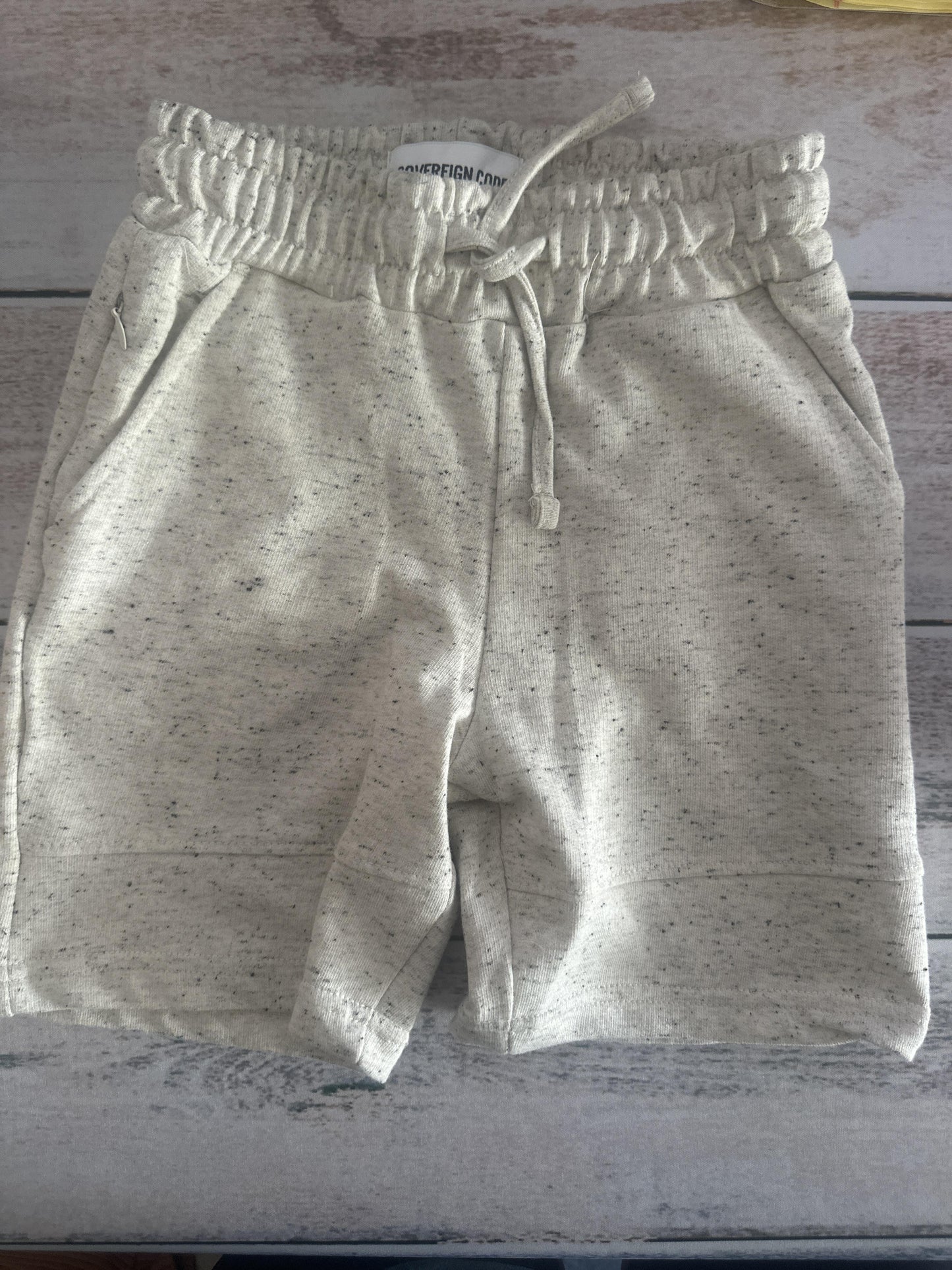 Sovereign Code Unisex Grey Shorts Size: 4T Grey