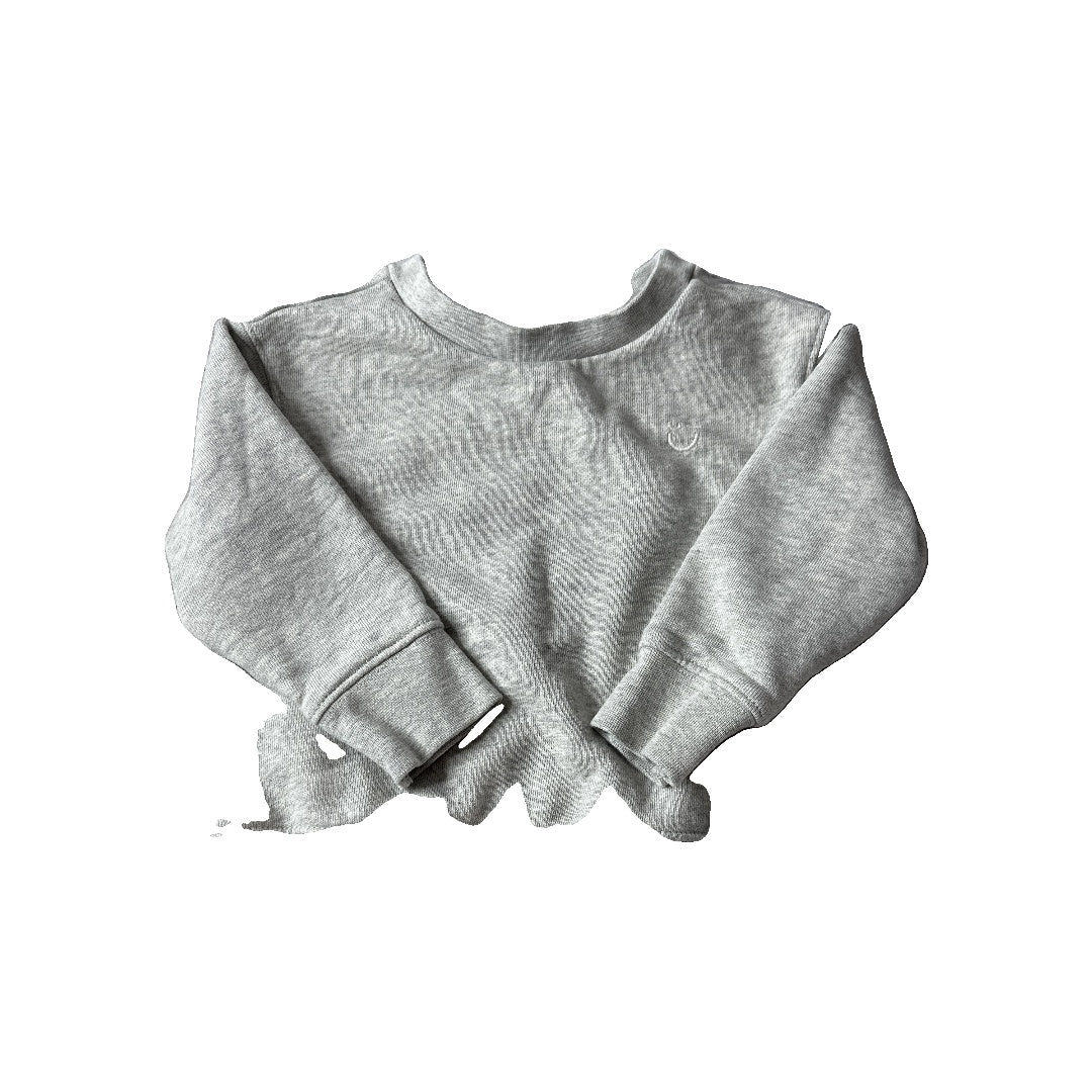Nordstrom Unisex Grey Sweatshirt Size: 18 months Grey