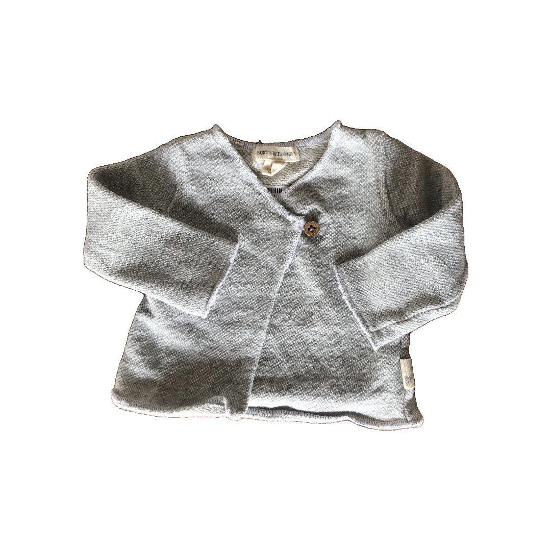 Burt's Bees Boys Grey Shirt Size: Newborn Grey