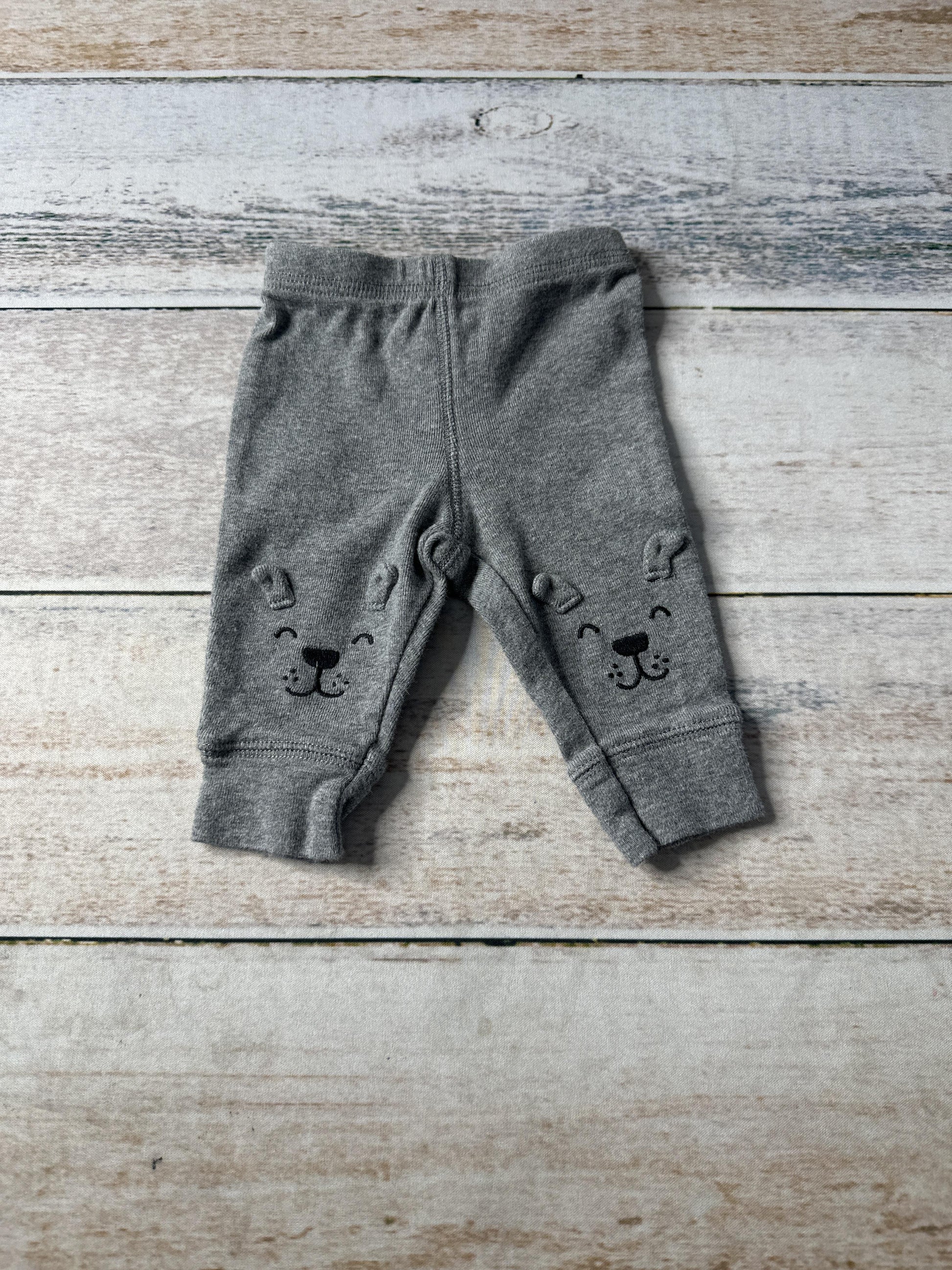 Carters Boys Grey Pants Size: Newborn Grey
