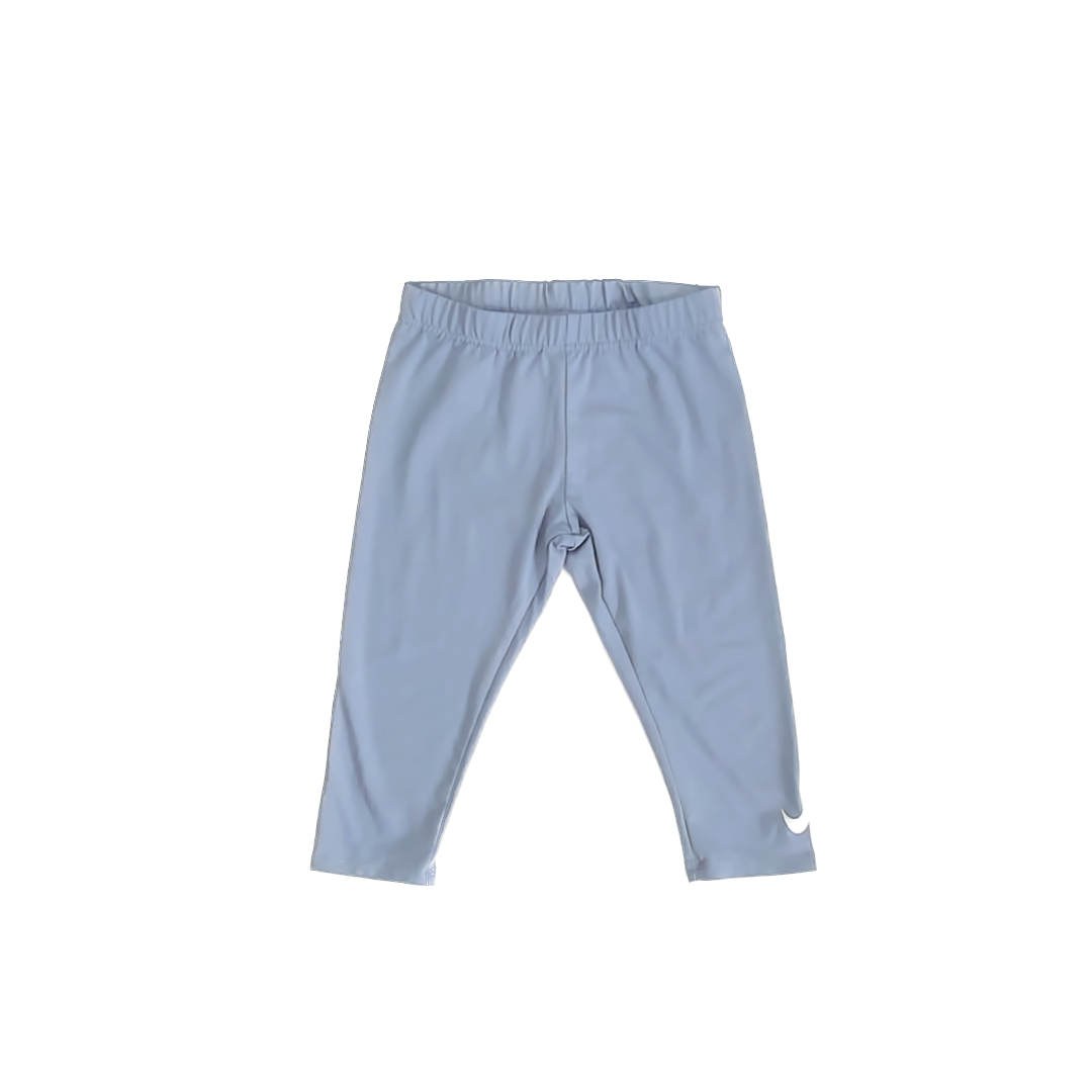 Nike Girls Grey Athletic Shorts Size: 6 Years Grey