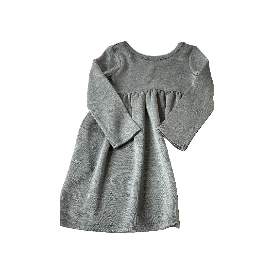 Cat & Jack Girls Grey Dress Size: 3T Grey
