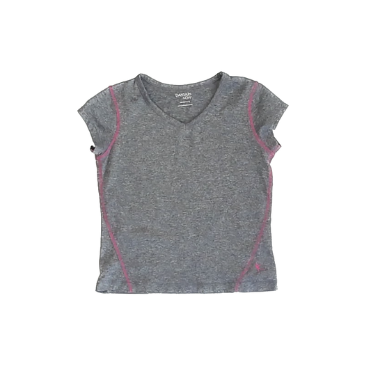 Danskin Girls Grey Athletic Top Size: 4-5T Grey