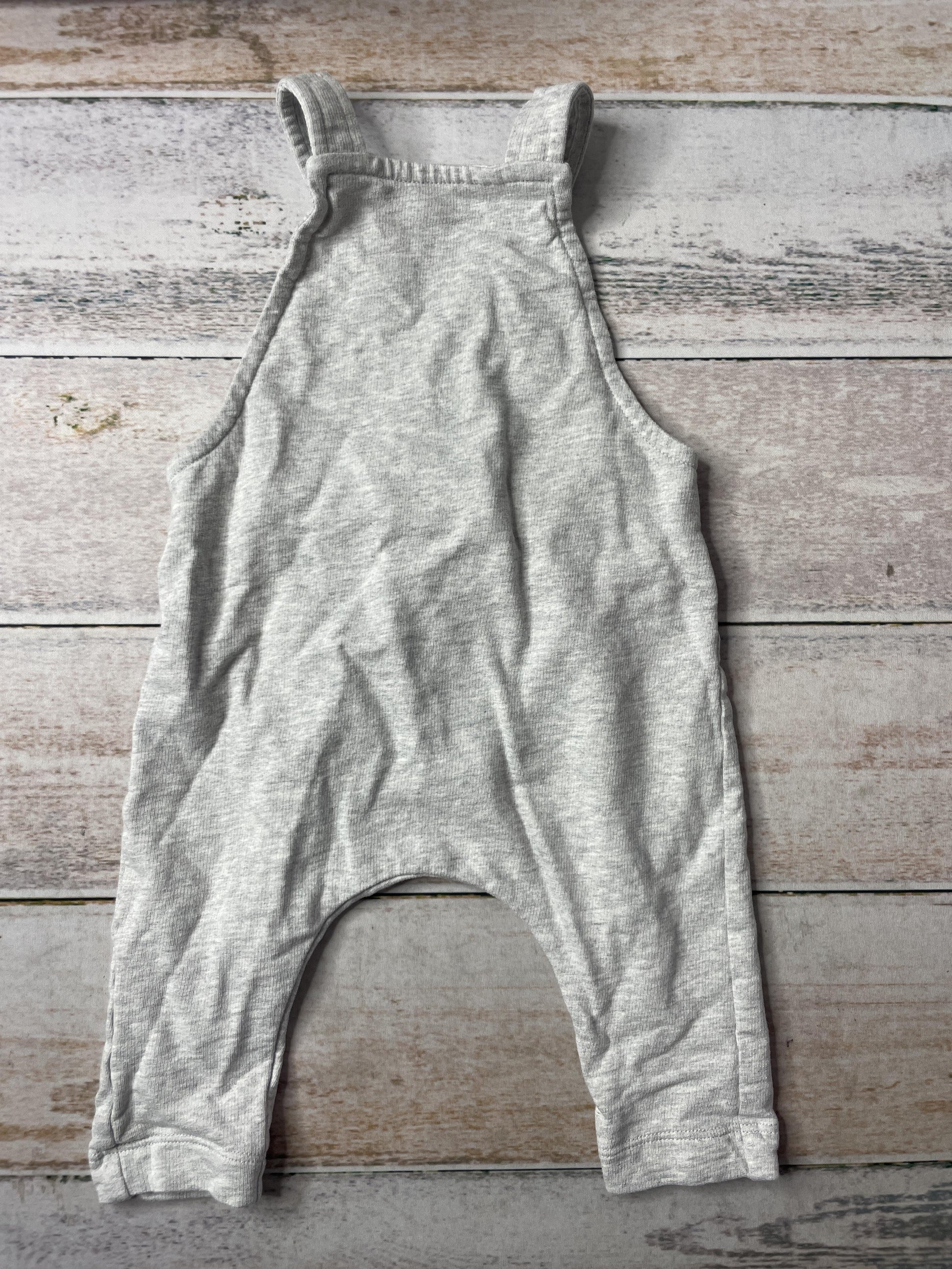 Nordstrom Unisex Grey Overalls Size: 3-6 months Grey