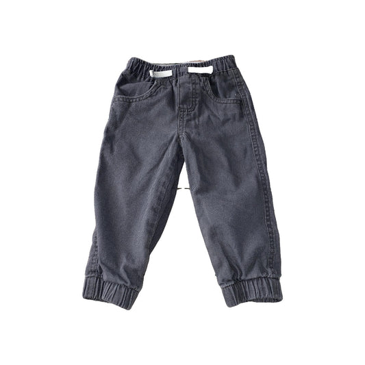 Little Rebels Boys Grey Pants Size: 12 months Grey
