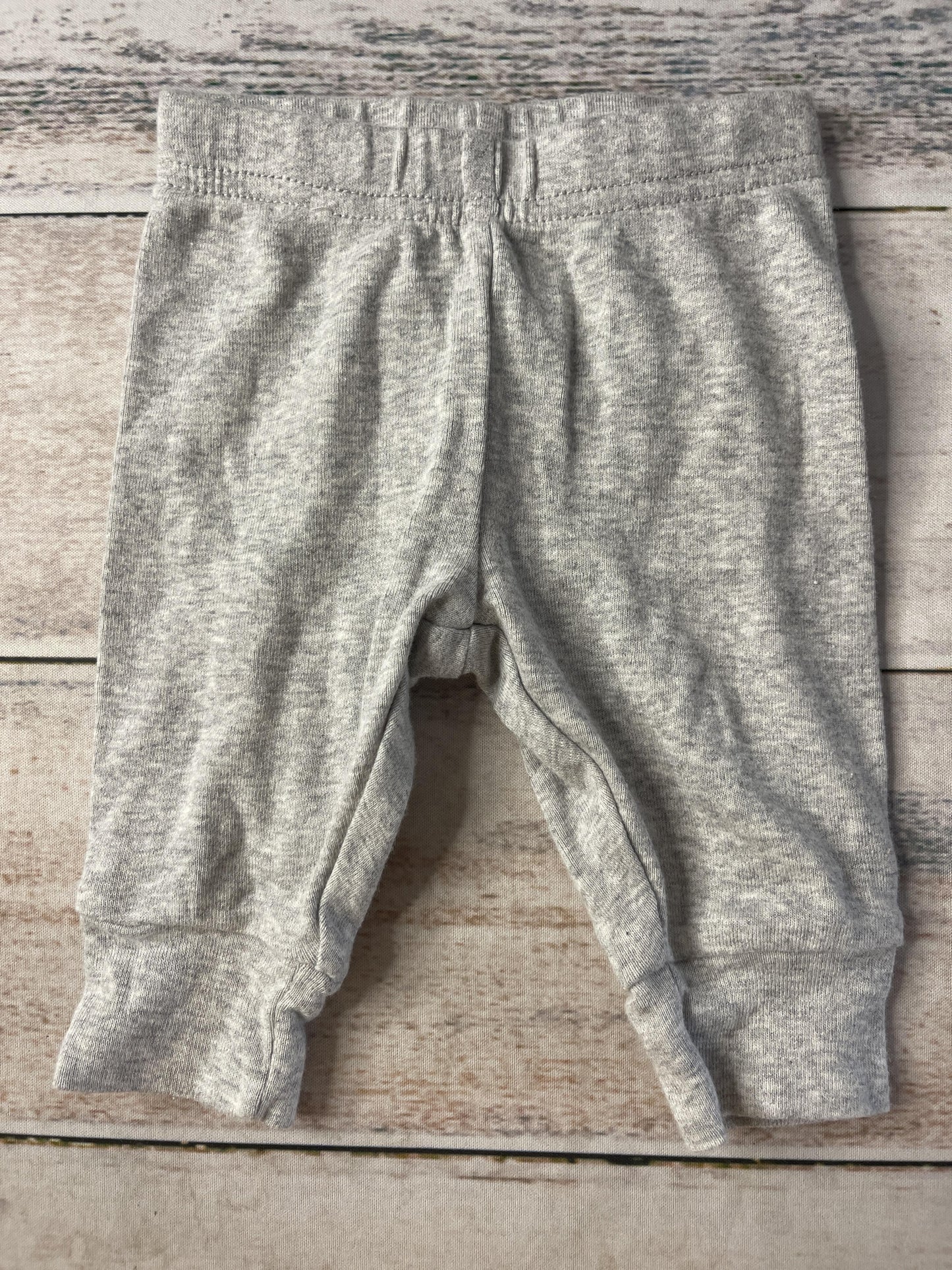 Carters Unisex Grey Pants Size: 3 months Grey