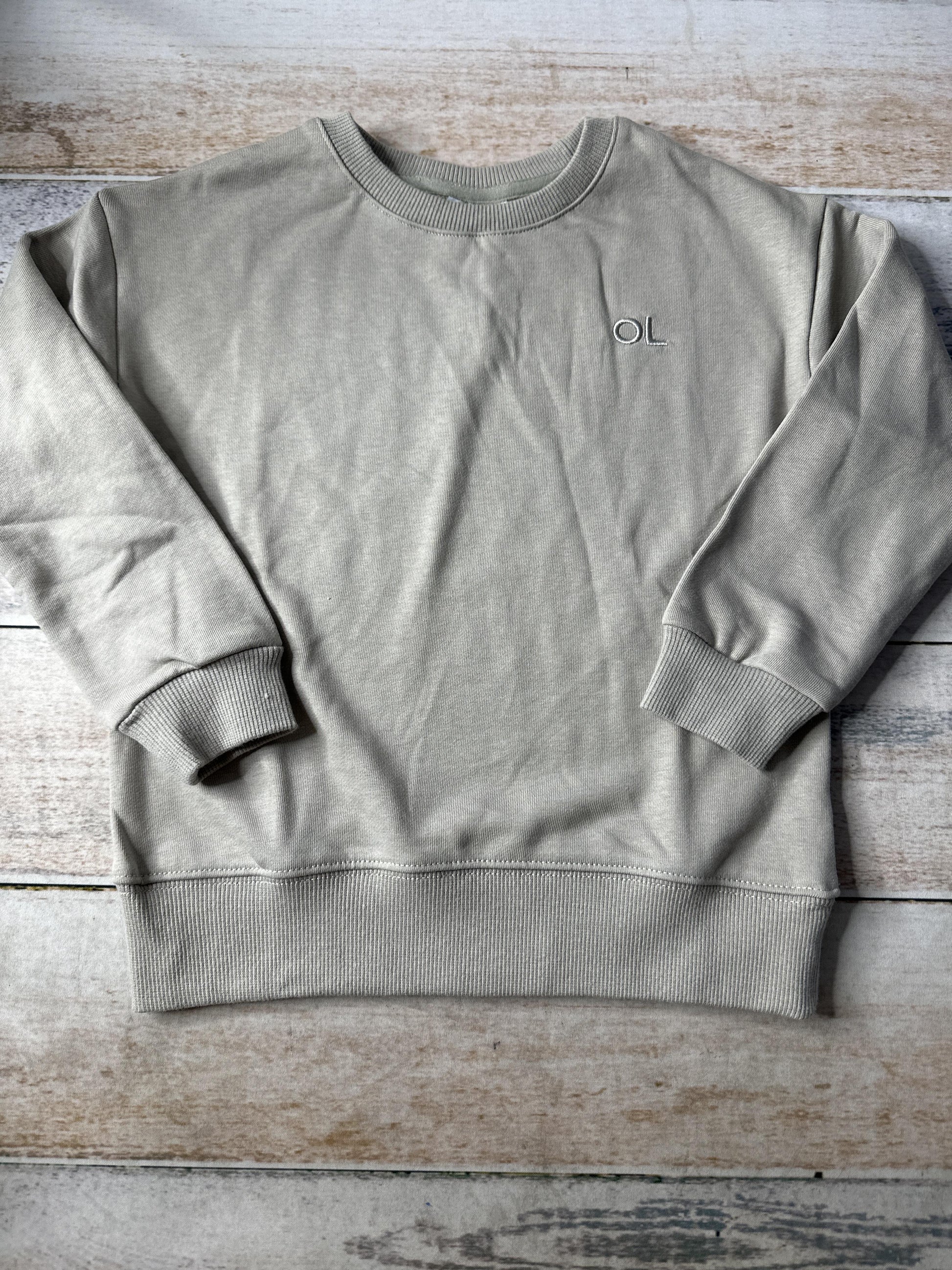 Orcas Lucille Girls Grey Sweater Size: 3-4 Years Grey