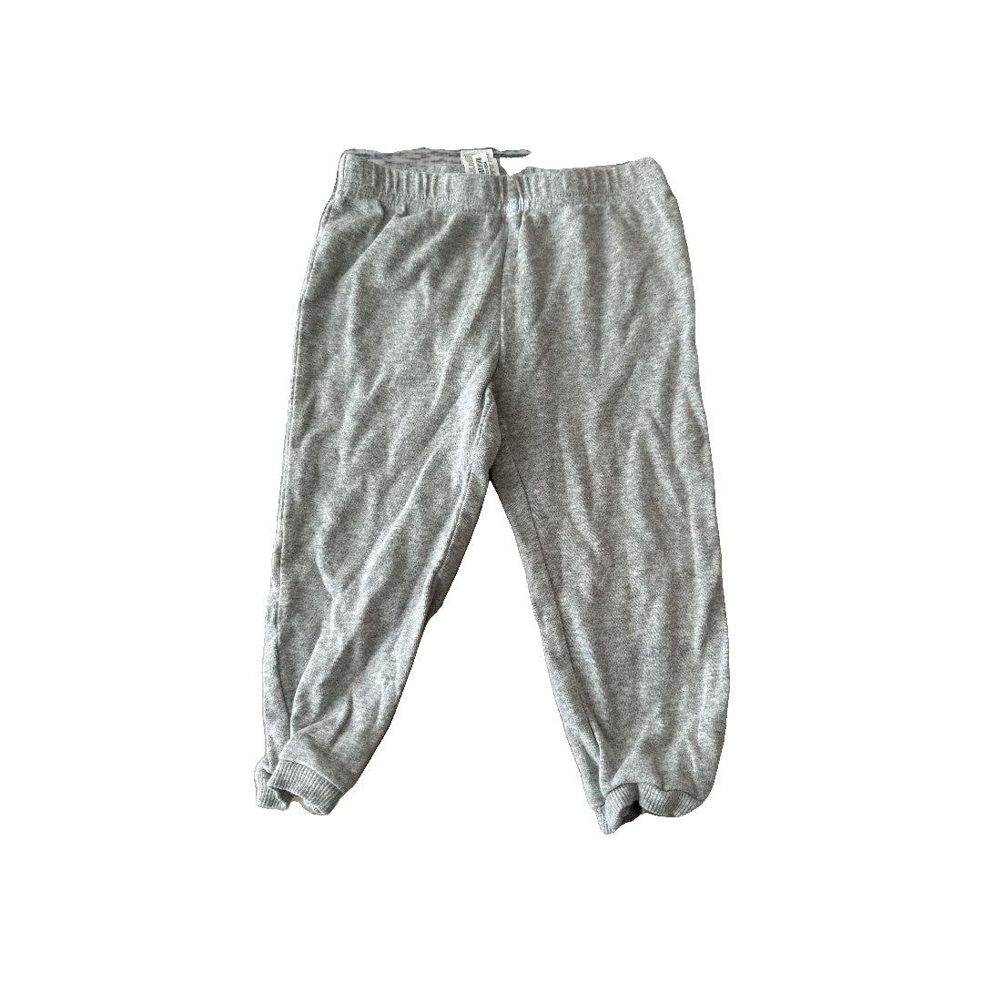 Unisex Grey Pants Size: 24 months Grey