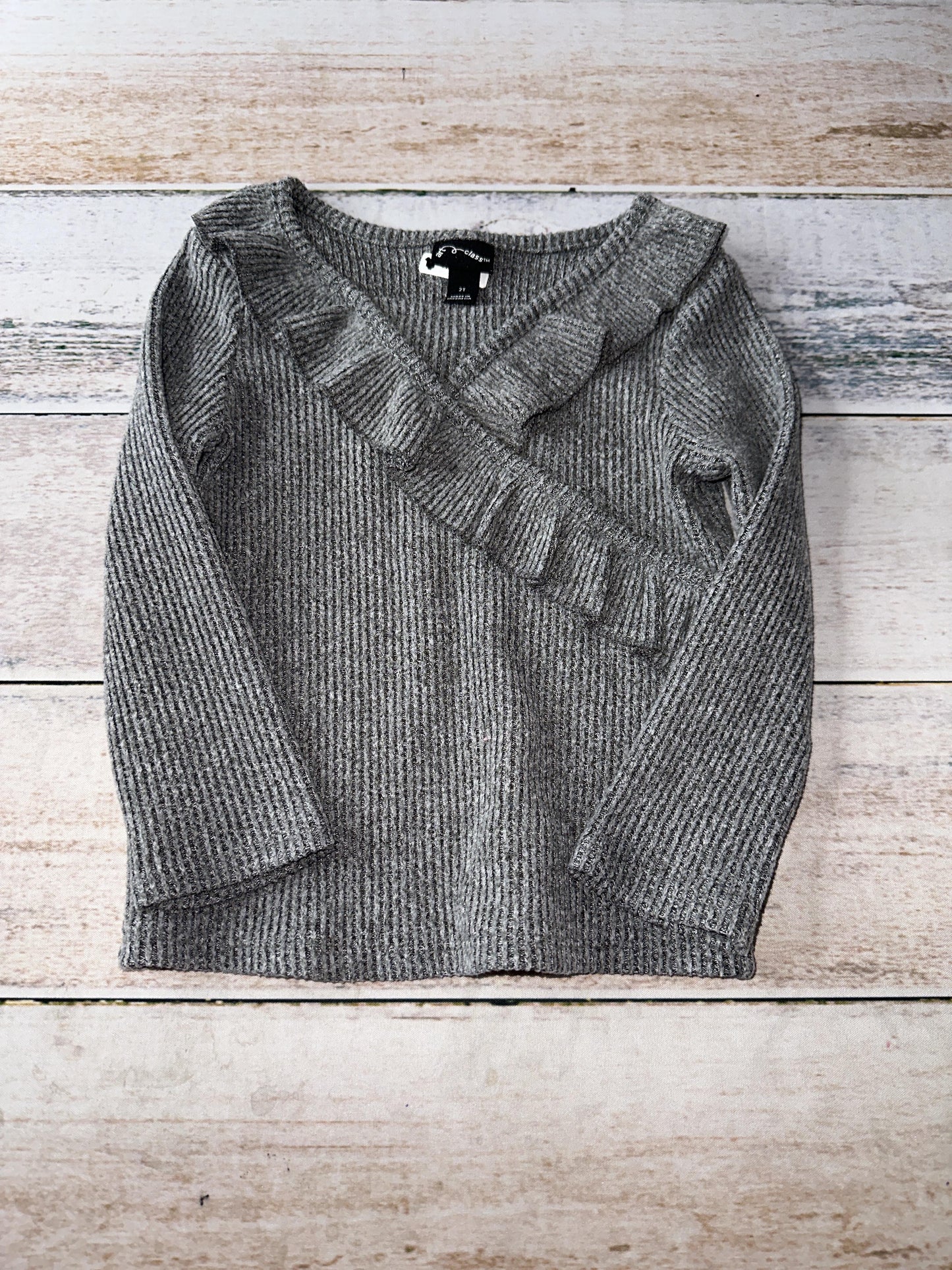 Art Class Girls Grey Sweater Size: 2T Grey