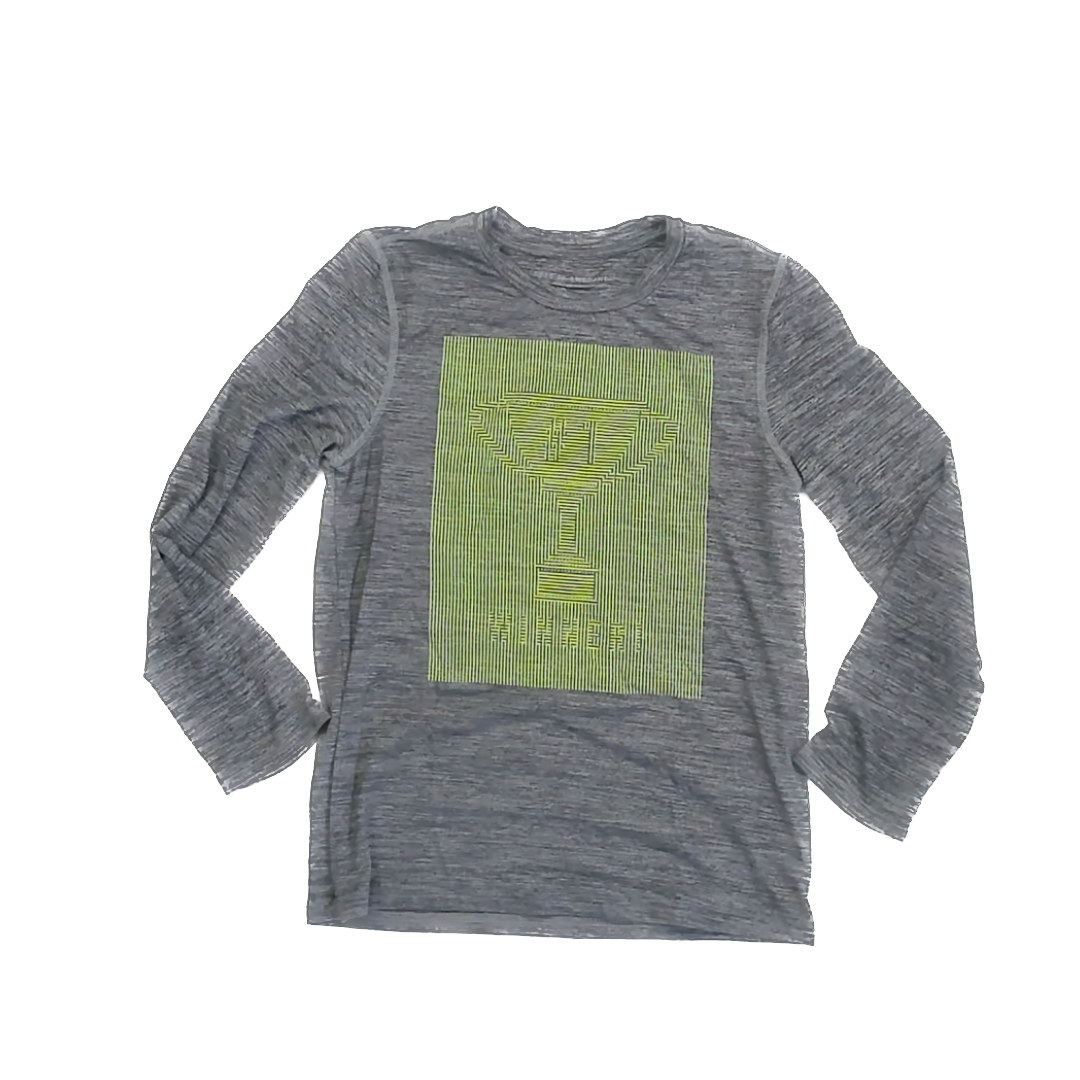 Rockets Of Awesome Boys Grey Athletic Top Size: 10 Years Grey