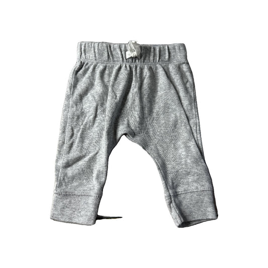 Carters Unisex Grey Pants Size: 3 months Grey