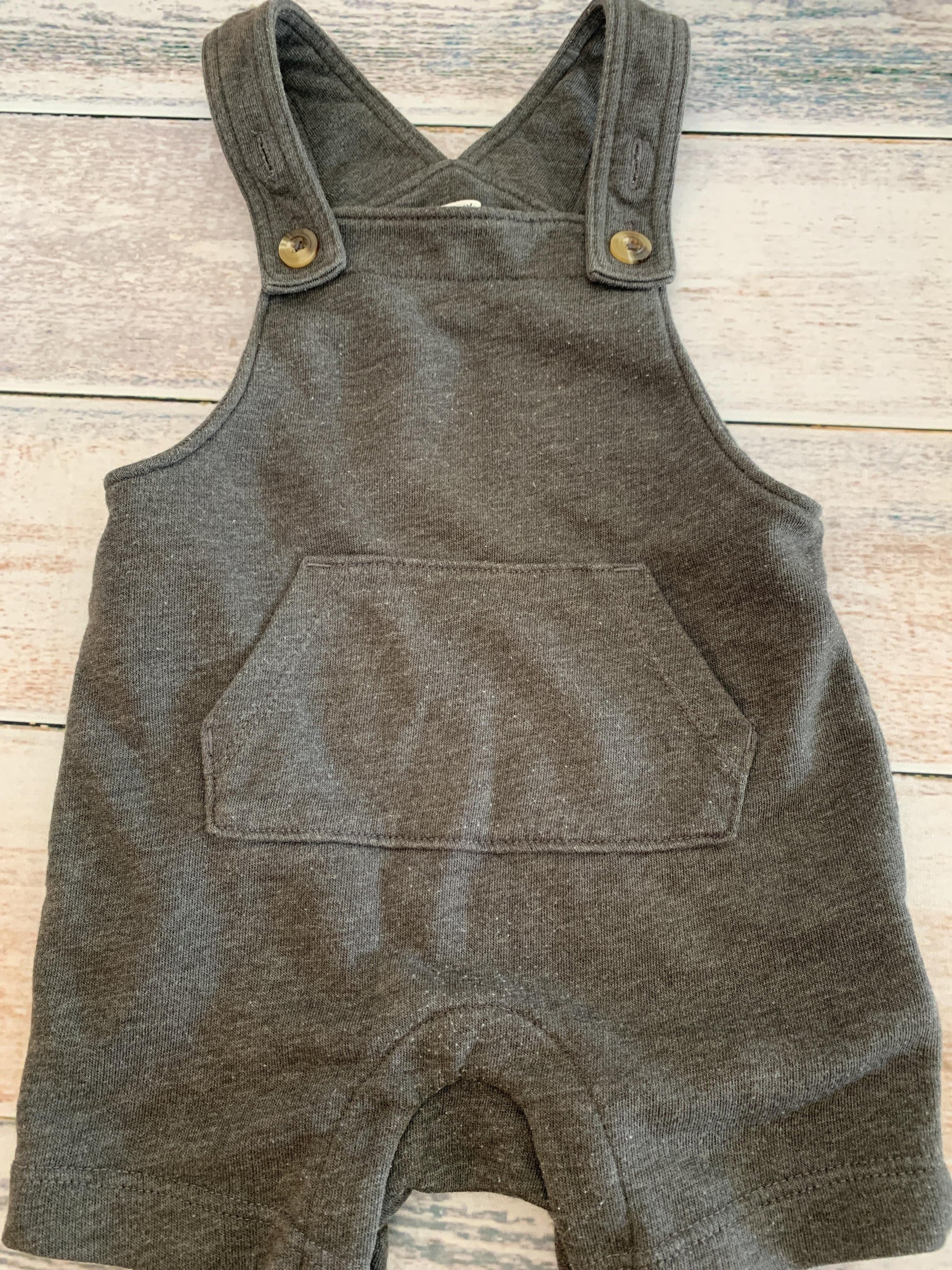 Cloud Island Boys Grey Overalls Size: 6-12 months Grey