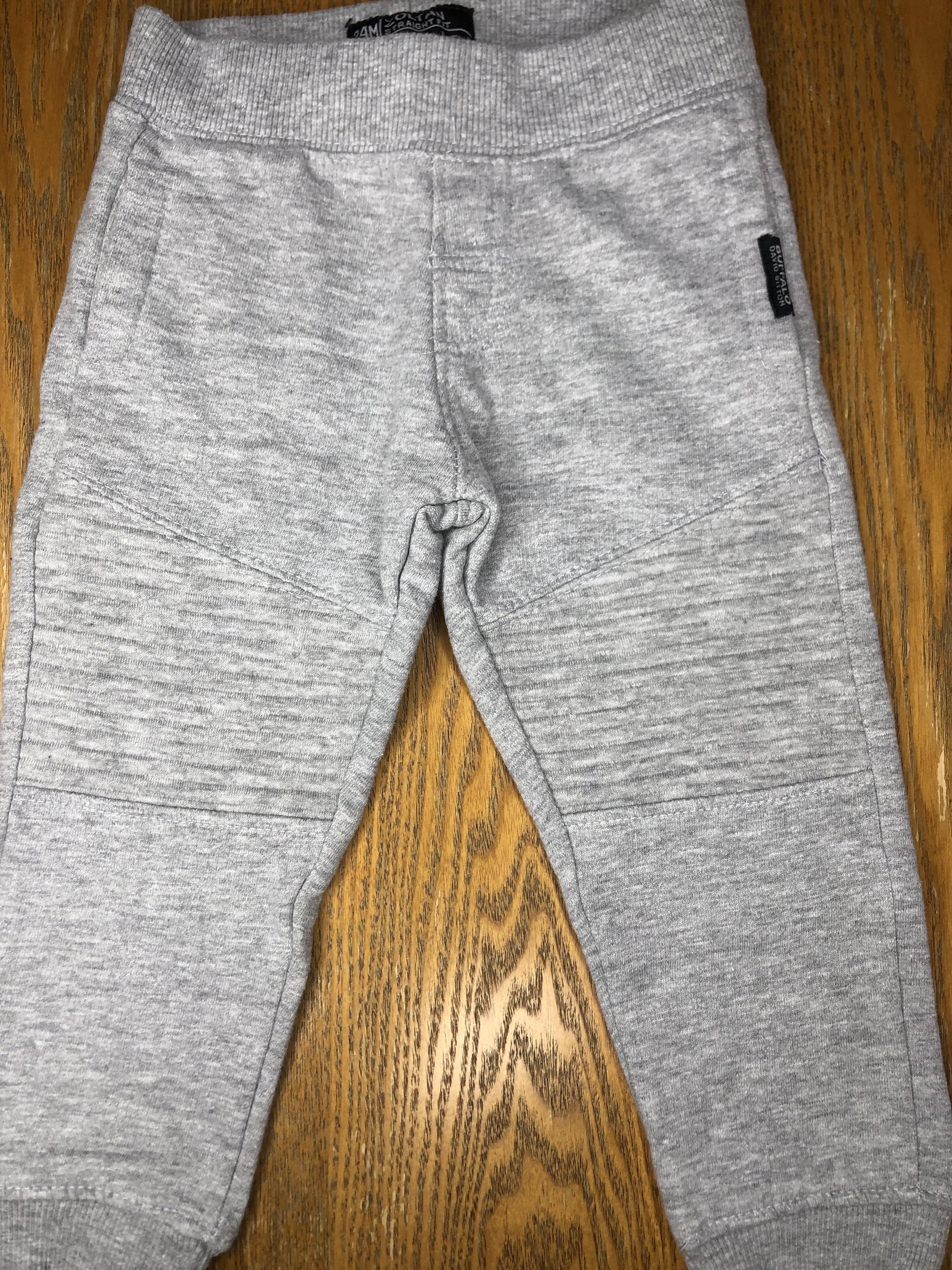 Buffalo Unisex Grey Pants Size: 18-24 months Grey