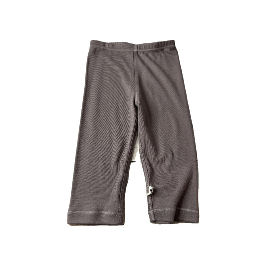Babysoy Unisex Grey Pants Size: 12-18 months Grey