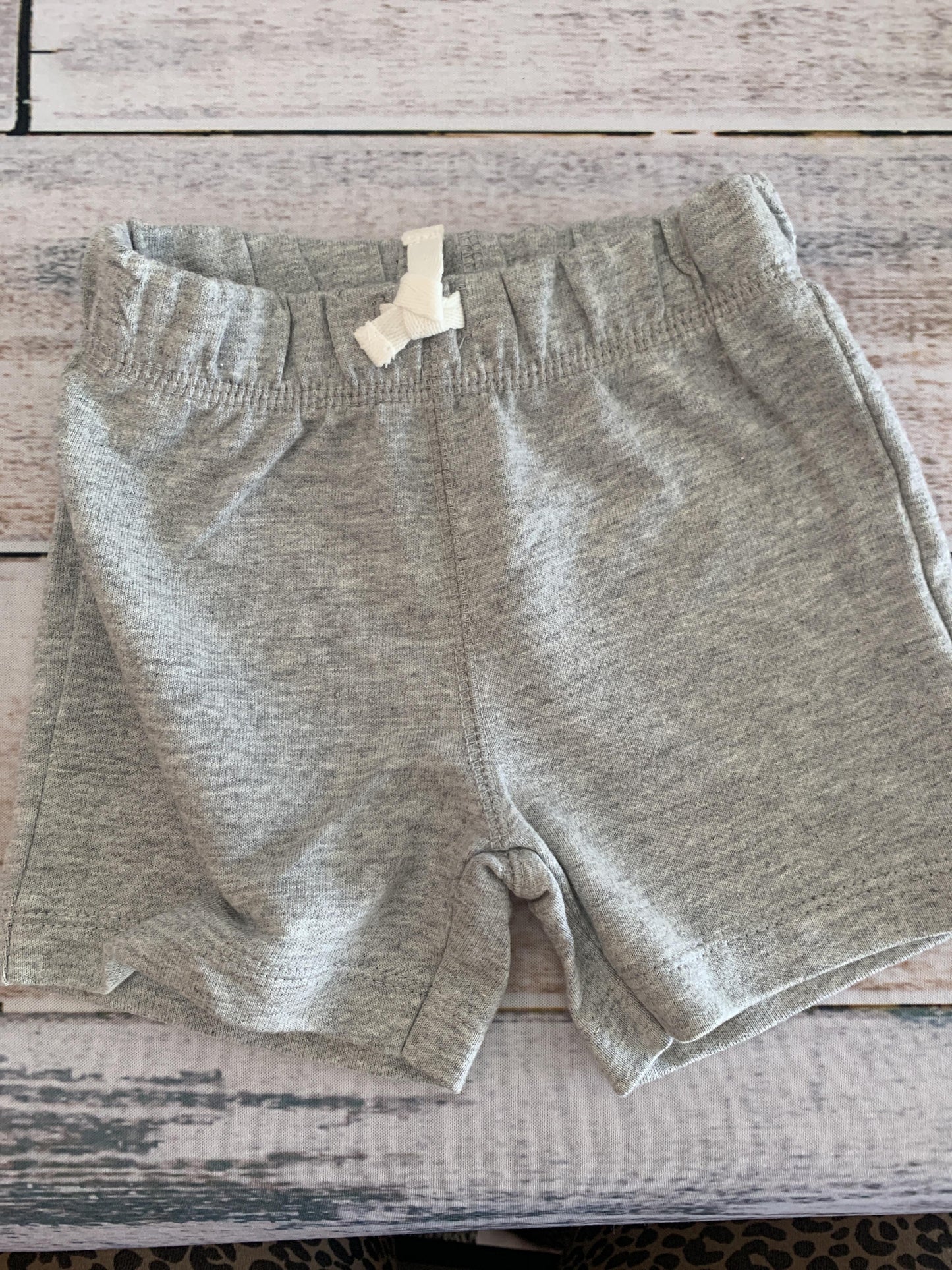 Carters Boys Grey Shorts Size: 6 months Grey