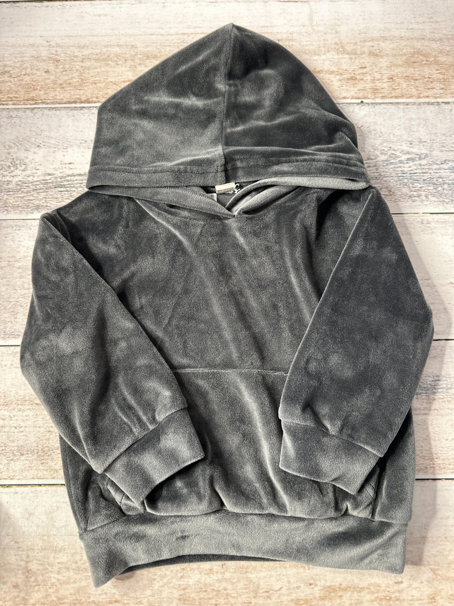 Unisex Grey Hoodie Size: 2T Grey
