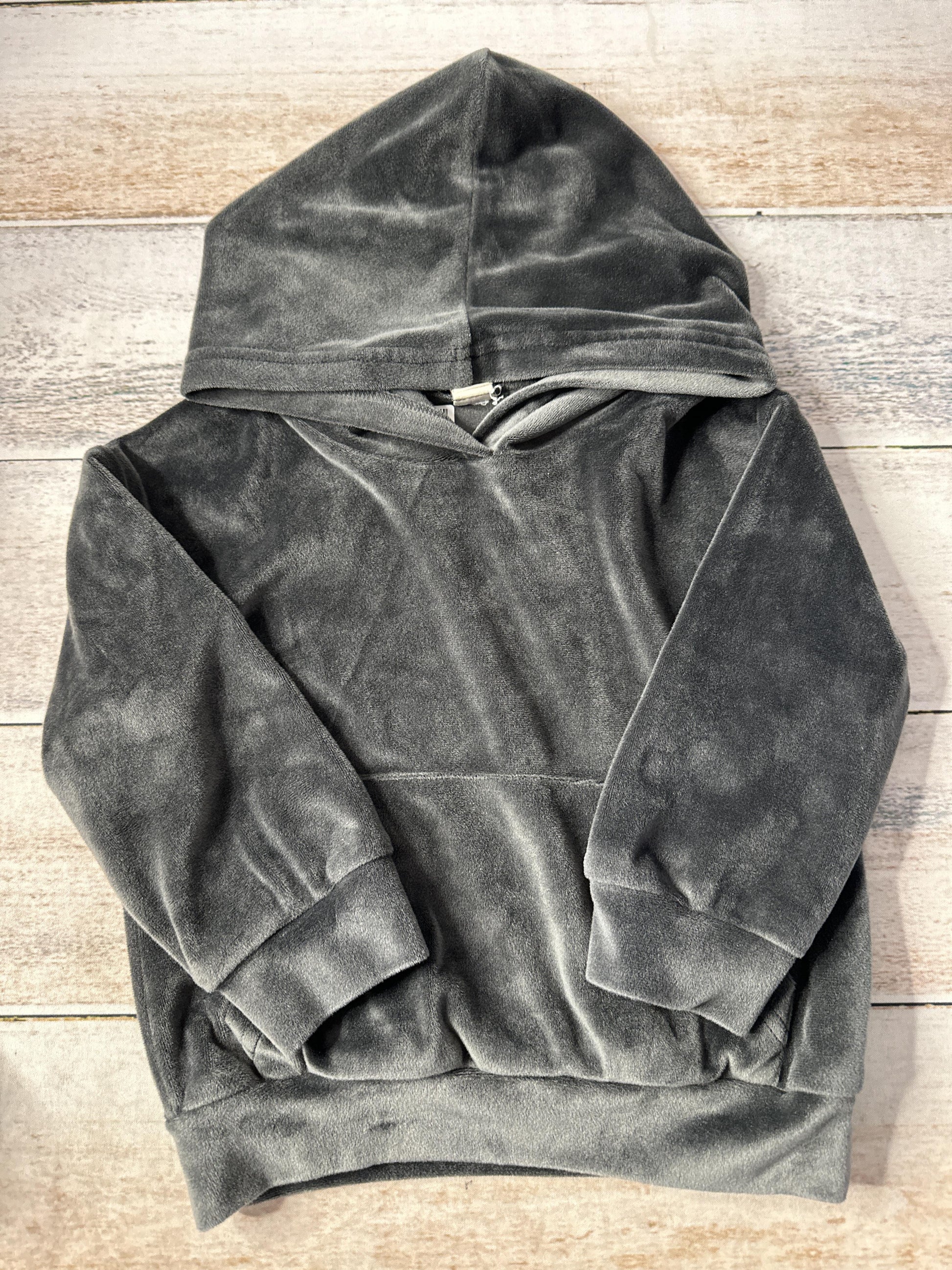 Unisex Grey Hoodie Size: 2T Grey