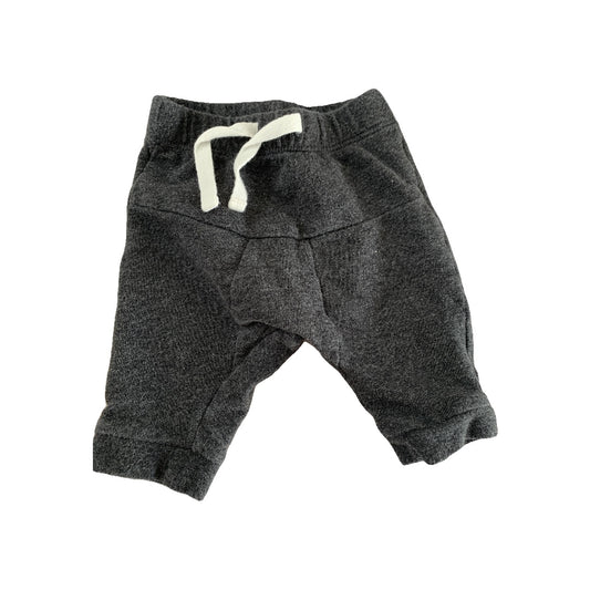 Oliver & Rain Unisex Grey Pants Size: Newborn Grey