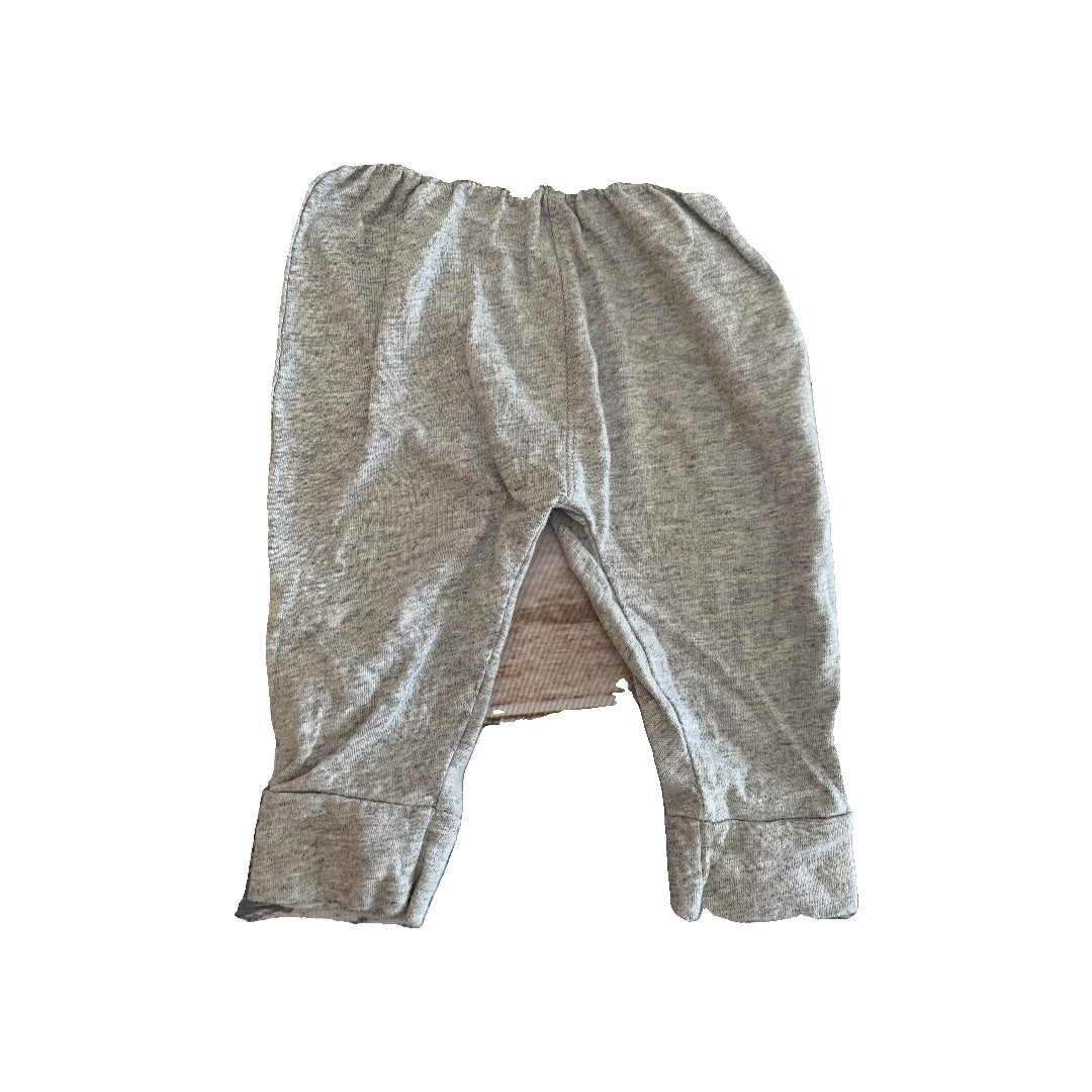 Carters Unisex Grey Pants Size: 3-6 months Grey
