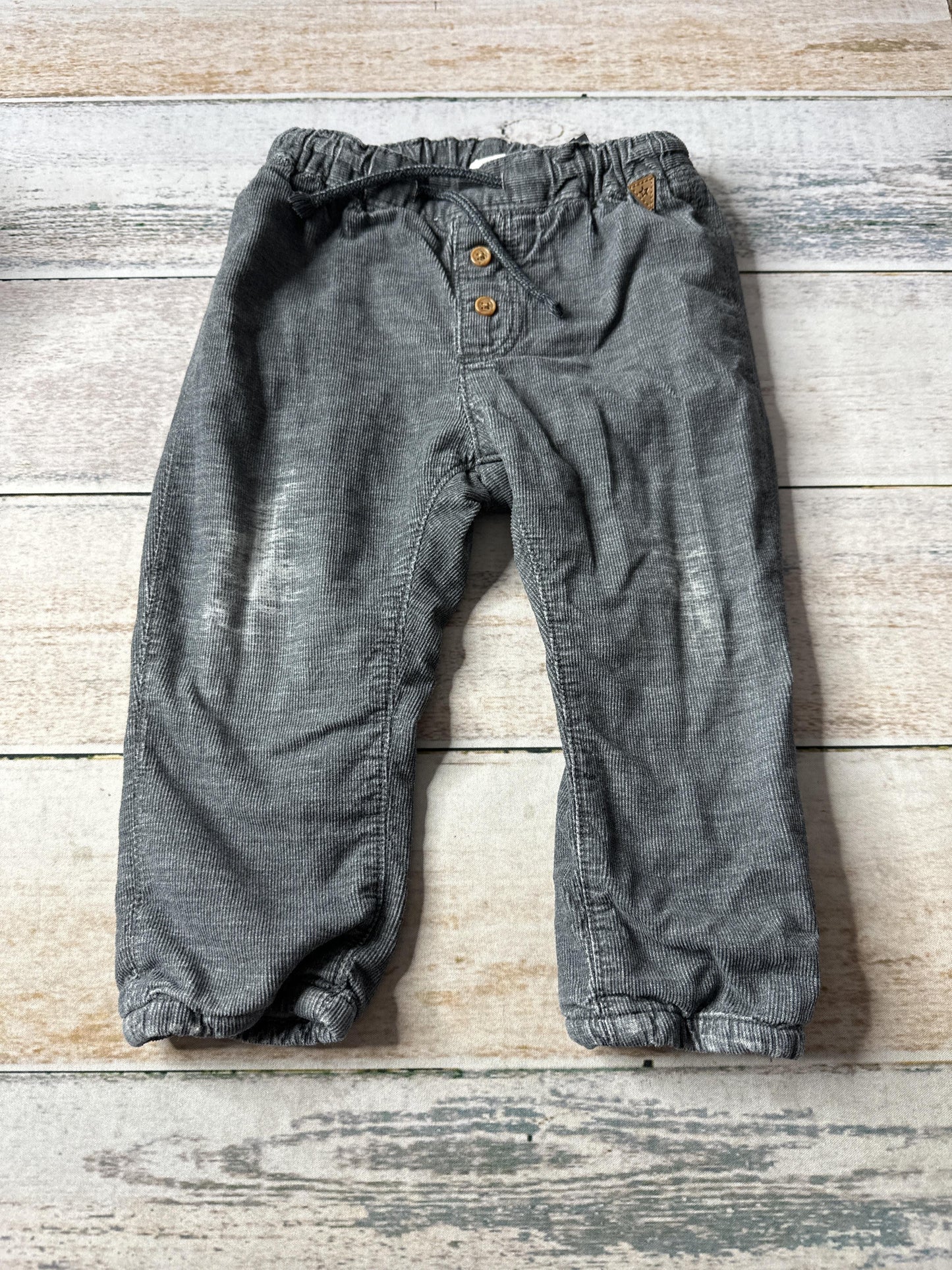H&M Boys Grey Pants Size: 18 months Grey