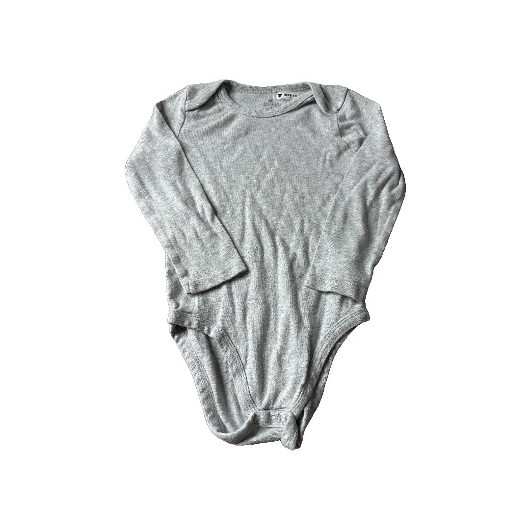 Unisex Grey Onesie Size: 18 months Grey