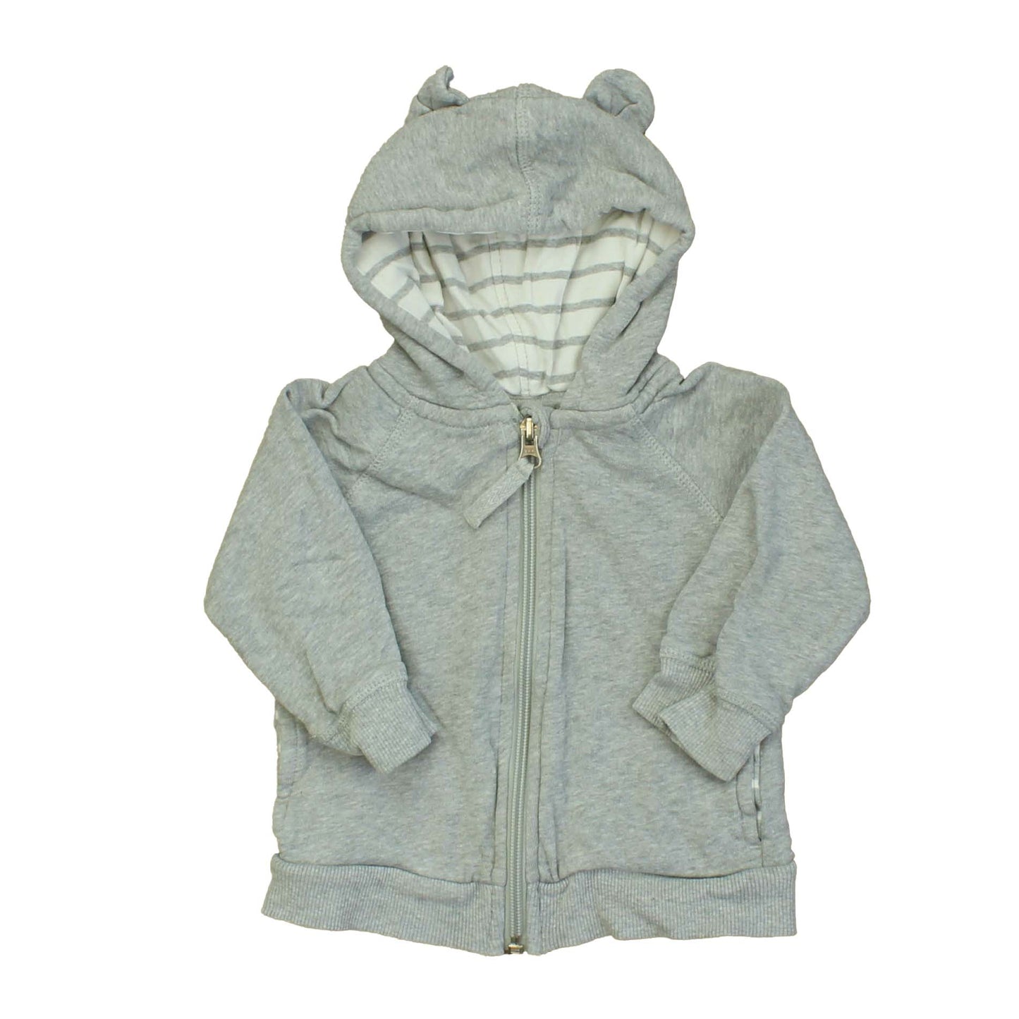 Hanna Andersson Boys Grey Hoodie Size: 12-18 Month