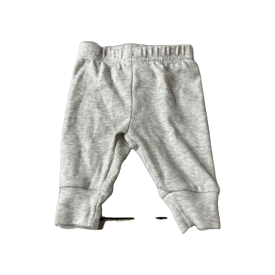 Carters Unisex Grey Pants Size: Newborn Grey