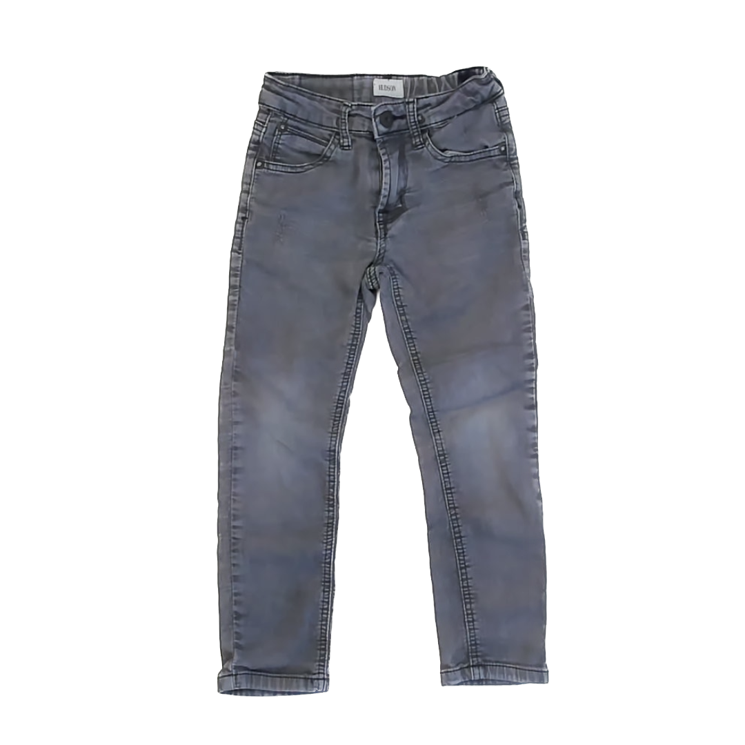 Hudson Girls Grey Jeans Size: 6 Years Grey