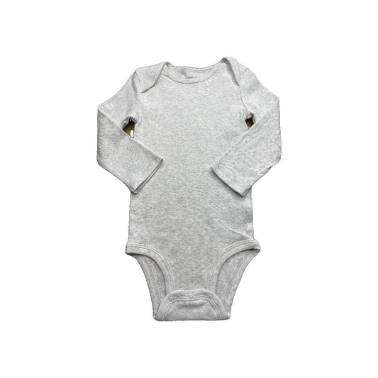 Carters Girls Grey Onesie Size: 18 months Grey