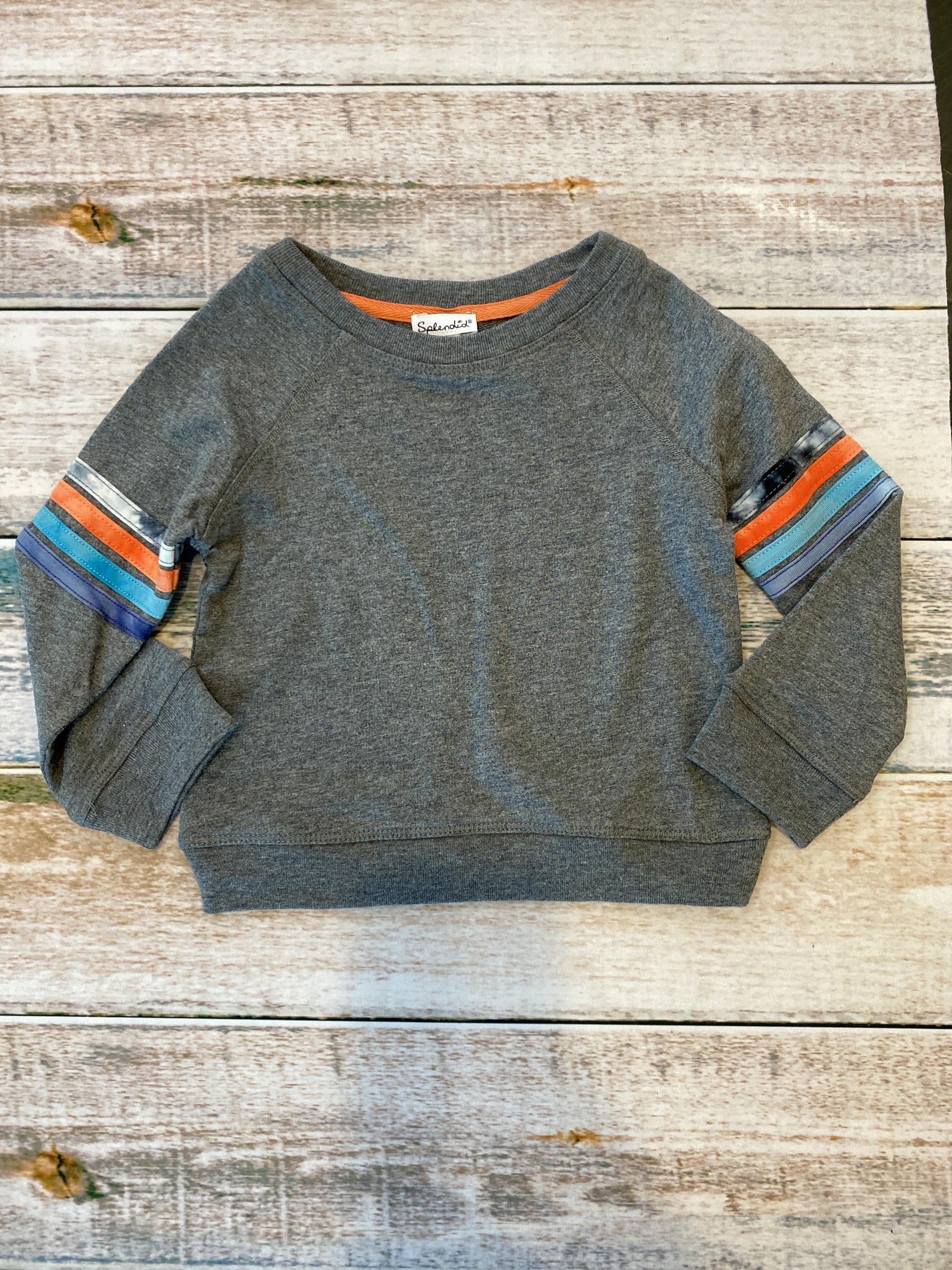 Splendid Unisex Grey Sweatshirt Size: 12-18 months Grey