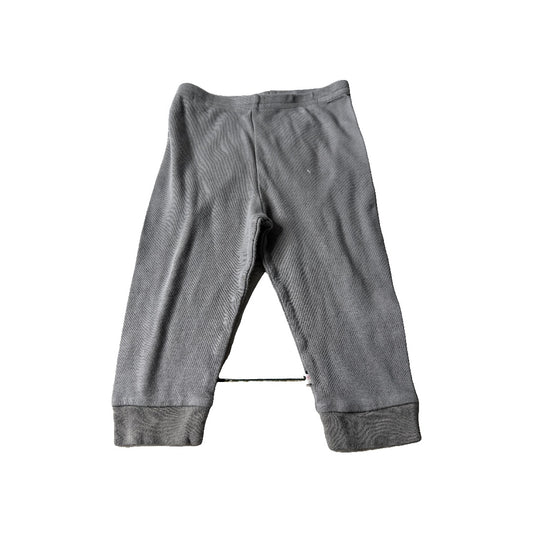 Babysoy Unisex Grey Pants Size: 18-24 months Grey